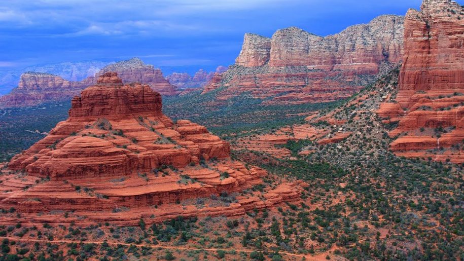 Bell Rock Tourist Attraction North Of The Village Of Oak Creek Sedona Arizona South Of Sedona In 1401